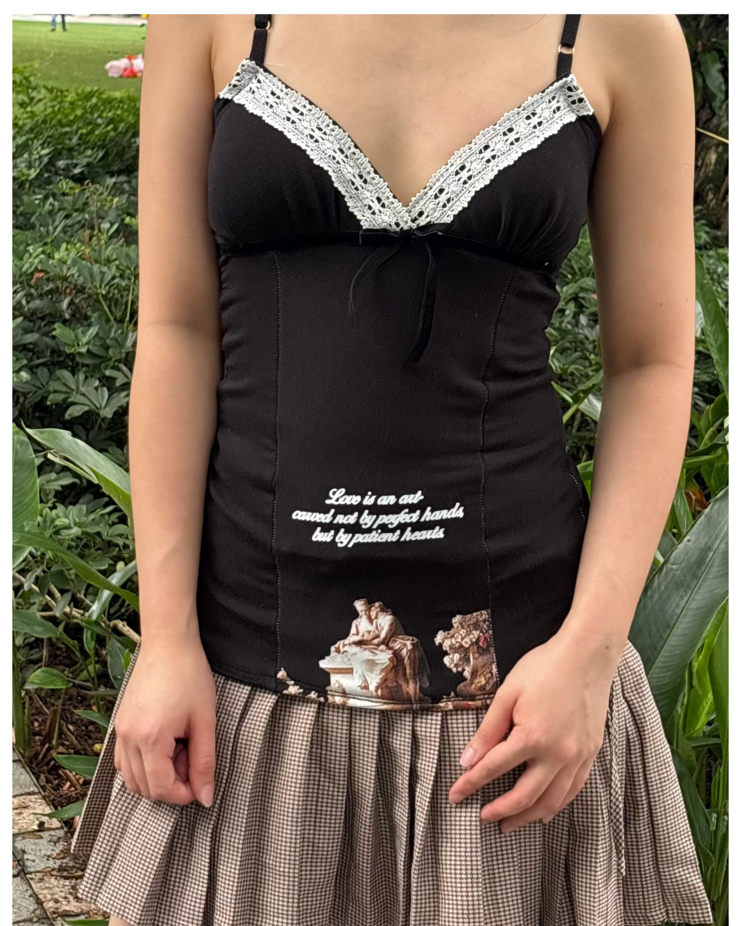 The Jean Cami Top in Black