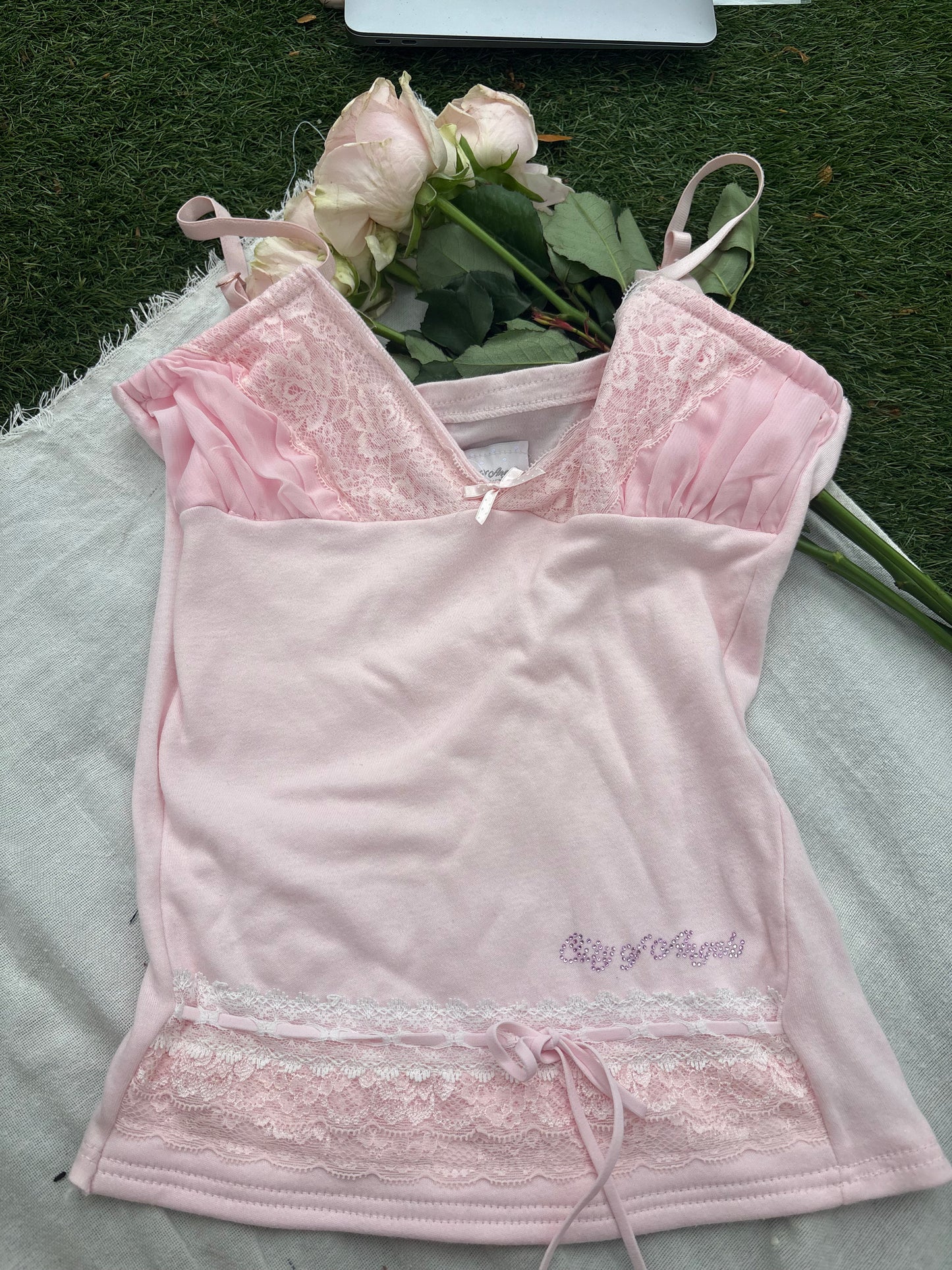 The Aphrodite Cami Top in Pink