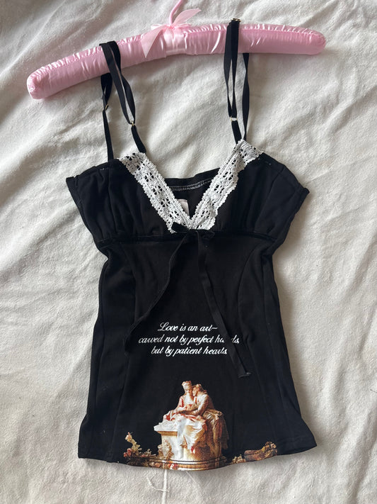 The Jean Cami Top in Black