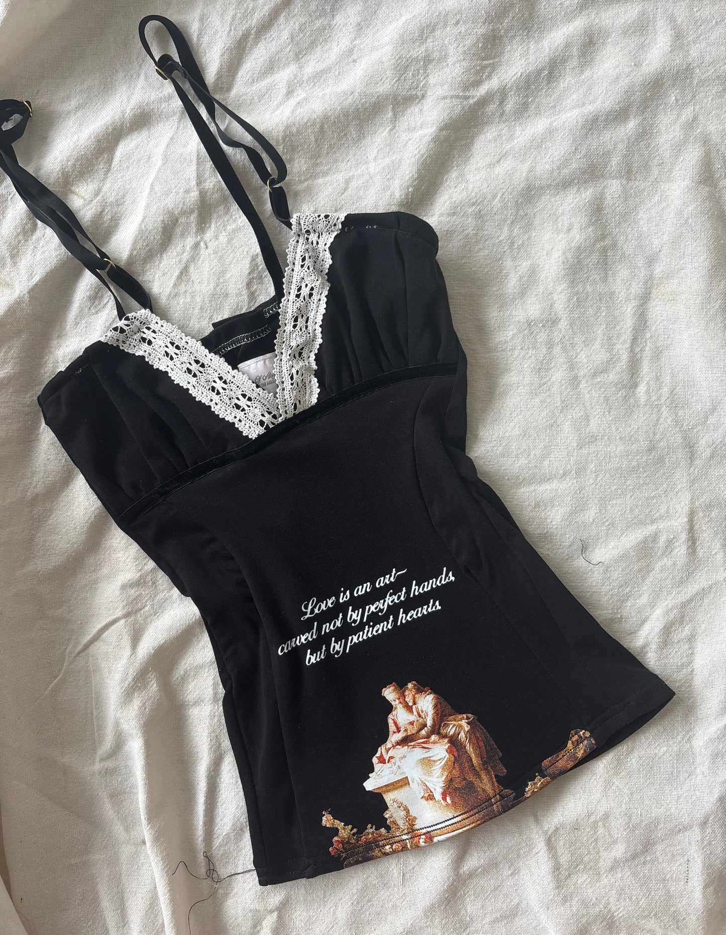 The Jean Cami Top in Black